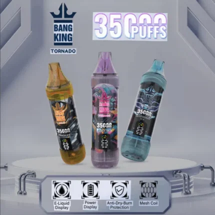 Bang King 35000 Puffs 一次性電子煙 歐美爆款 台灣現貨